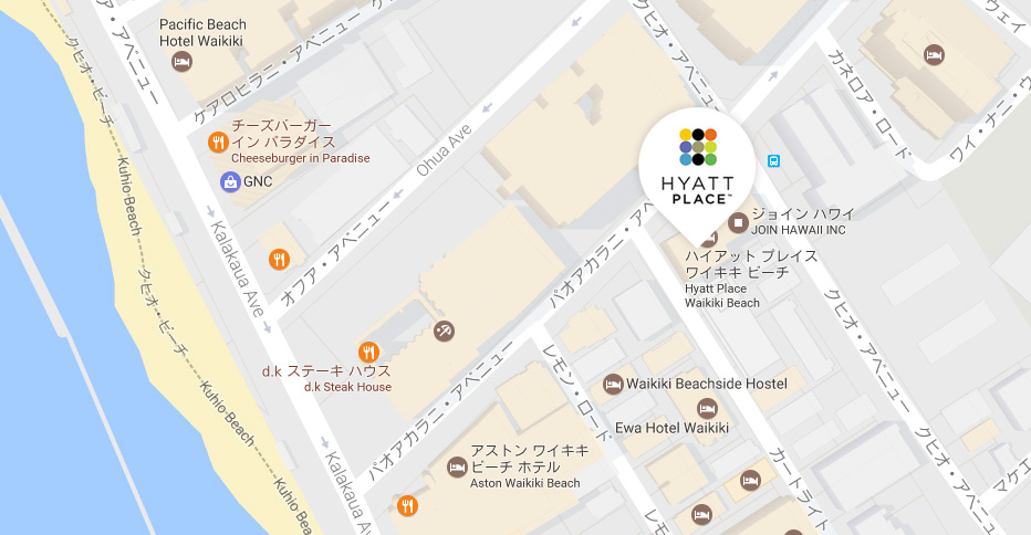 ハイアット プレイス ワイキキ ビーチ Hyatt Place Waikiki Beach Top 楽天トラベル