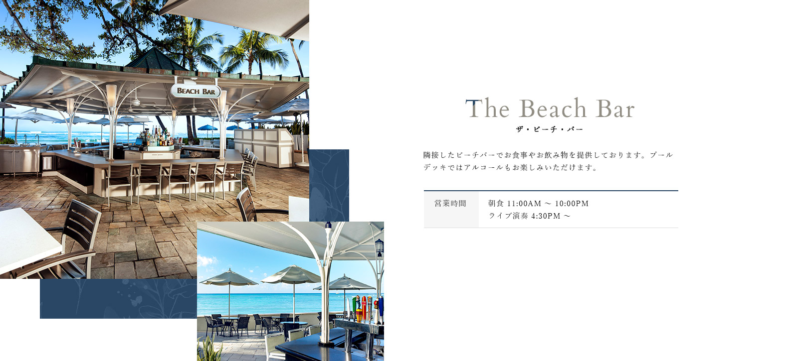 The Beach Bar ザ・ビーチ・バー
