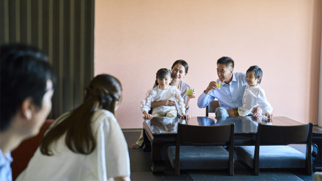 ジャパニーズスイートルームでラグジュアリーステイ♪